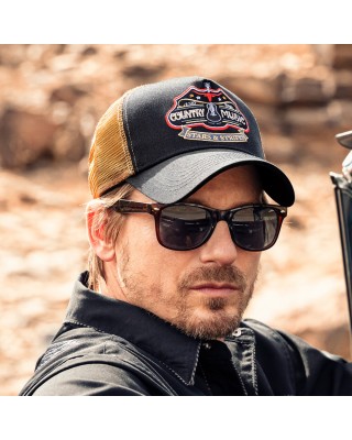 Trucker Hat - Country Music Black