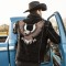 Stars & Stripes - Decker Black Men's Western Jacket