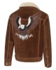 Stars & Stripes - Decker Brown Men's Western Jacket Stars & Stripes - Decker Brown Men's Western Jacket