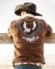 Stars & Stripes - Decker Brown Men's Western Jacket Stars & Stripes - Decker Brown Men's Western Jacket