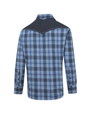 Stars & Stripes - Hank Blue Men's Western Shirt