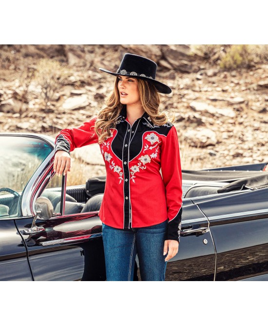 Stars & Stripes - Lynn Women's Western Shirt Stars & Stripes - Lynn Women's Western Shirt