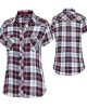 Stars & Stripes - Pasadena Women's Western Short Shirt