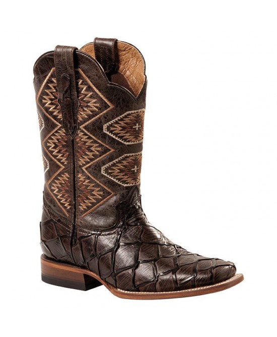 Stars & Stripes - Men's WB-75 Brown Cowboy Boots Stars & Stripes - Men's WB-75 Brown Cowboy Boots