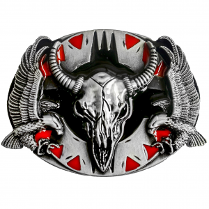 Belt Buckle - Steer and Eagles Belt Buckle - Steer and Eagles