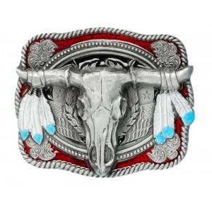 Belt Buckle - Steer Skull Belt Buckle - Steer Skull