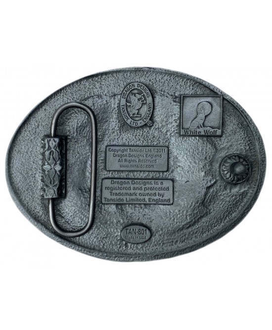 Belt Buckle - Aztec Oval Turquoise Belt Buckle - Aztec Oval Turquoise