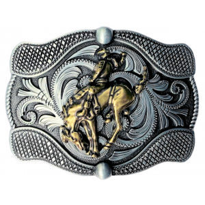 Belt Buckle - Bucking Horse