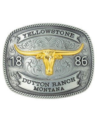 Belt Buckle - Yellowstone Steer