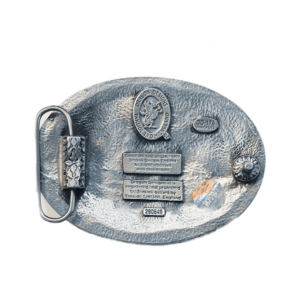 Belt Buckle -  Flying Eagle Flower Scroll