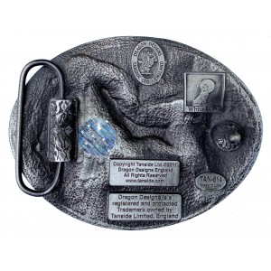 Belt Buckle - Horse Feathers Scroll Belt Buckle - Horse Feathers Scroll