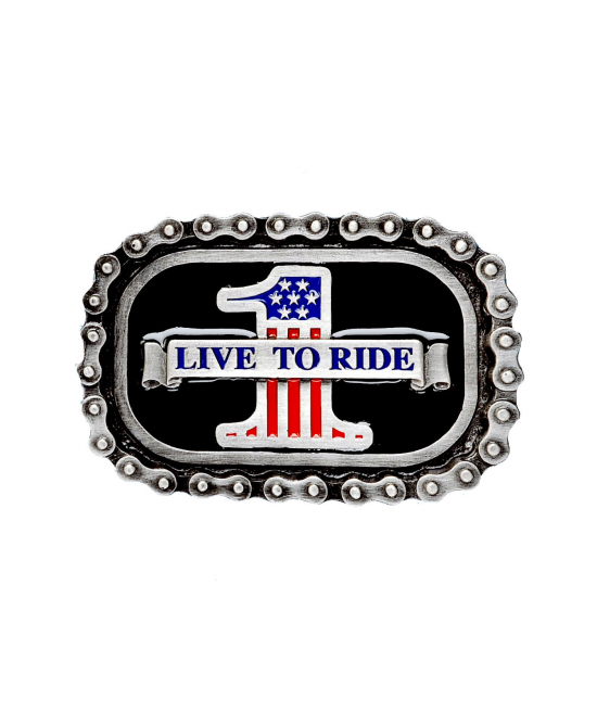 Belt Buckle - Live To Ride Belt Buckle - Live To Ride