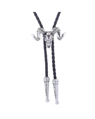 Bolo Tie - Ram Skull
