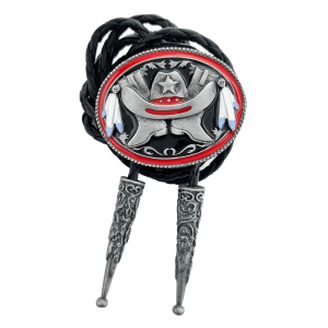 Bolo Tie - Cowboy Boots Hat Bolo Tie - Cowboy Boots Hat