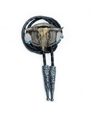 Bolo Ties - Bison Skull