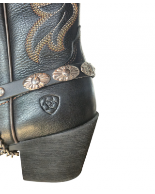 Boot Straps - Oval Black