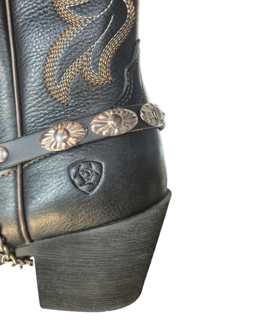 Boot Straps - Oval Black