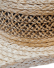 Straw Western Hat with Leather Adjustable String