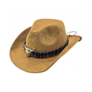 Western Hat - Children's - Brown Steer