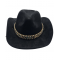 Western Hat - Children's - Black Aztec