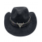 Western Hat - Children's - Black Steer