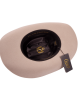 Wool Felt Western Sand Hat - Cognac Hatband Wool Felt Western Sand Hat - Cognac Hatband