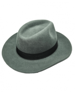 Wool Felt Hat - Dark Grey