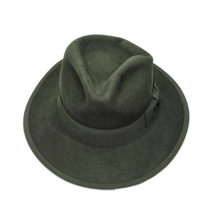 Wool Felt Hat - Olive Green