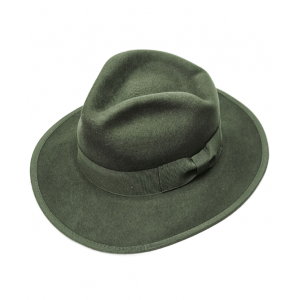Wool Felt Hat - Olive Green