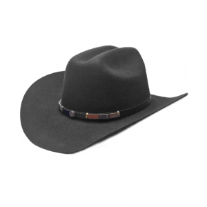 Wool Felt Western Black Hat