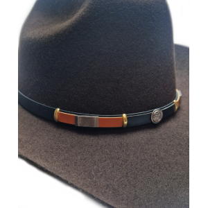 Wool Felt Western Brown Hat