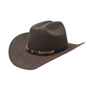 Wool Felt Western Brown Hat