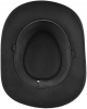Leather Western Hat - Australian Black Leather Western Hat - Australian Black