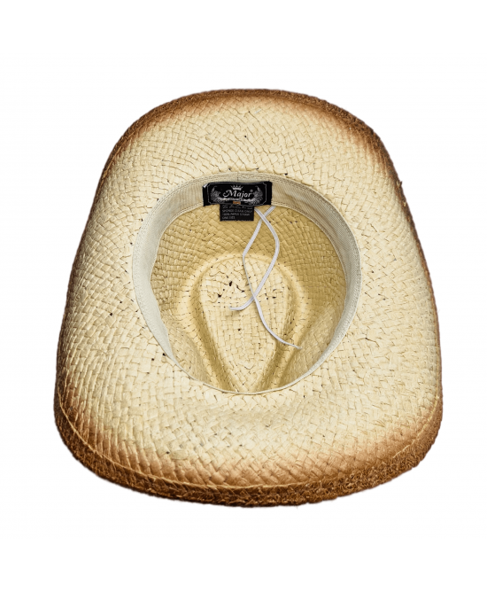Straw Western Hat with Beads 
