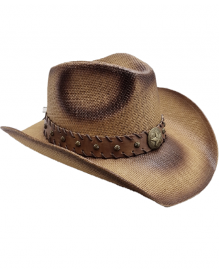Straw Western Hat Star