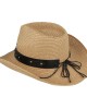 Straw Western Hat - Steer with Brown Hatband Straw Western Hat - Steer with Brown Hatband