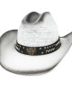 Summer Cowboy Hat With Revolver Hatband