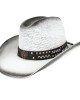 Summer Cowboy Hat With Revolver Hatband
