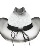 Summer Cowboy Hat With Revolver Hatband
