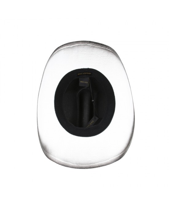 Summer Cowboy Hat With Revolver Hatband