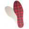 Insoles Tartan Latex Foam Insoles Tartan Latex Foam
