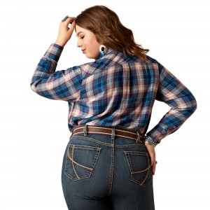 Ariat REAL Billie Jean Woodland Plaid Shirt