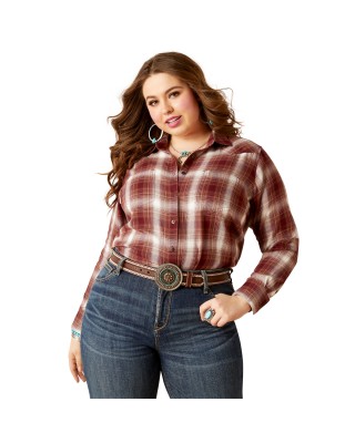 Ariat REAL Billie Jean Hearth Plaid Shirt