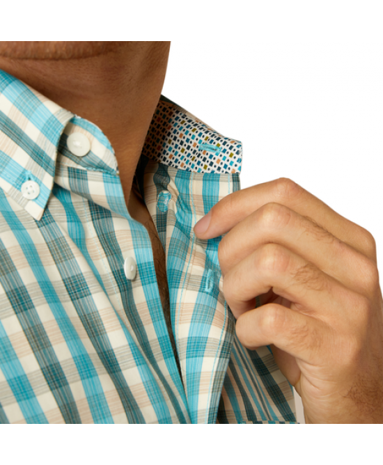 Ariat Wrinkle Free Gordie Fitted Men's Western Shirt