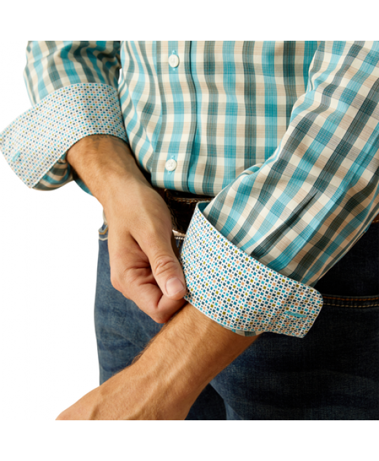 Ariat Wrinkle Free Gordie Fitted Men's Western Shirt