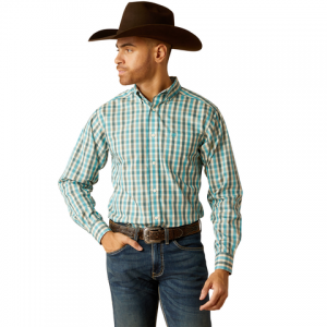 Ariat Wrinkle Free Gordie Fitted Men's Western Shirt