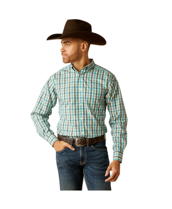 Ariat Wrinkle Free Gordie Fitted Men's Western Shirt