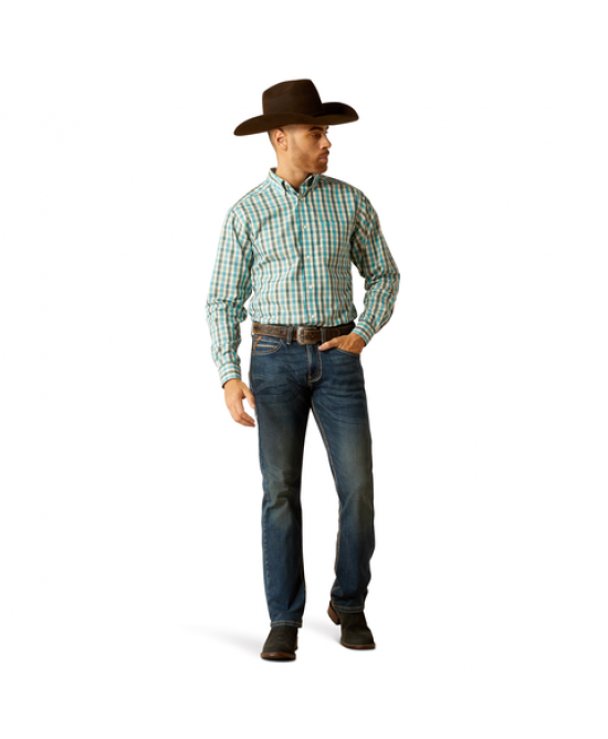 Ariat Wrinkle Free Gordie Fitted Men's Western Shirt