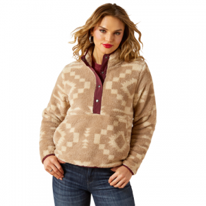 Ariat - Berber Snap Front Sweatshirt Jumper