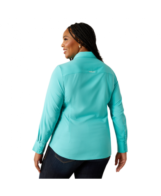 Ariat - Kirby Turquoise Pro Team Western Shirt Ariat - Kirby Turquoise Pro Team Western Shirt